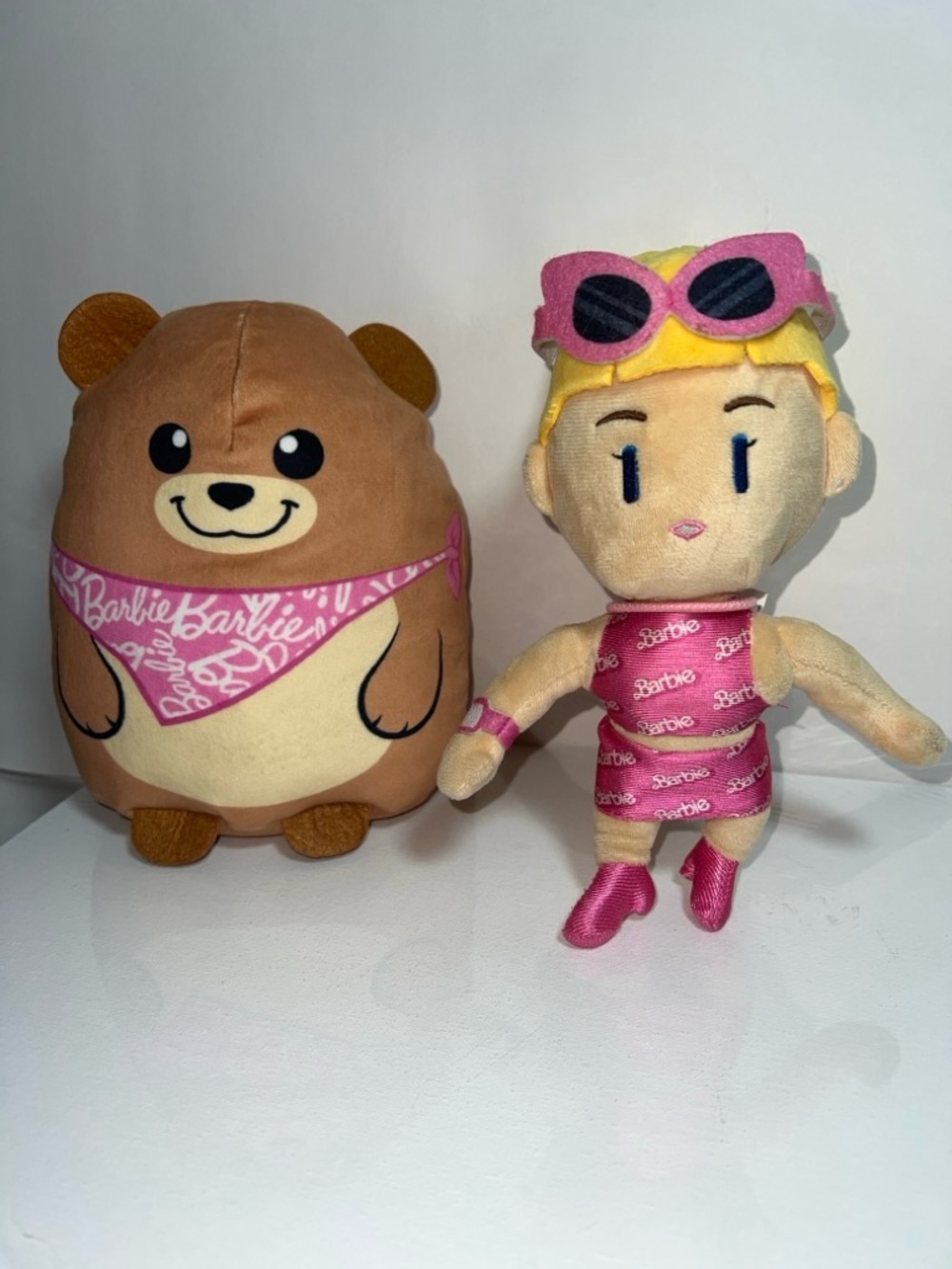 ISO CUTE? Barbie Plush Bundle 🌟 Squish Bear + Stumble Guys Avatar Doll